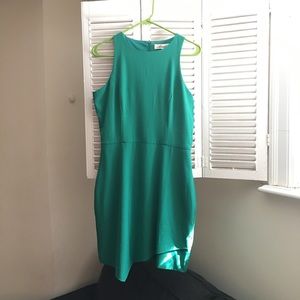 Kelly green mini dress